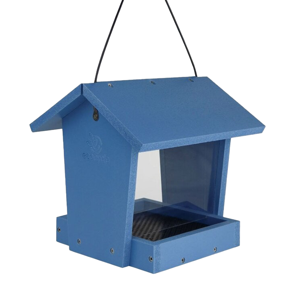 Ecocycle Banquet Hopper Bird Feeder (2.15 qt Capacity)