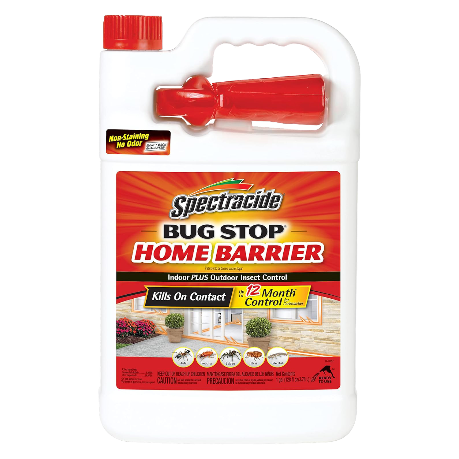 Spectracide Bug Stop Home Barrier Ready-to-Use Spray (1-Gallon)