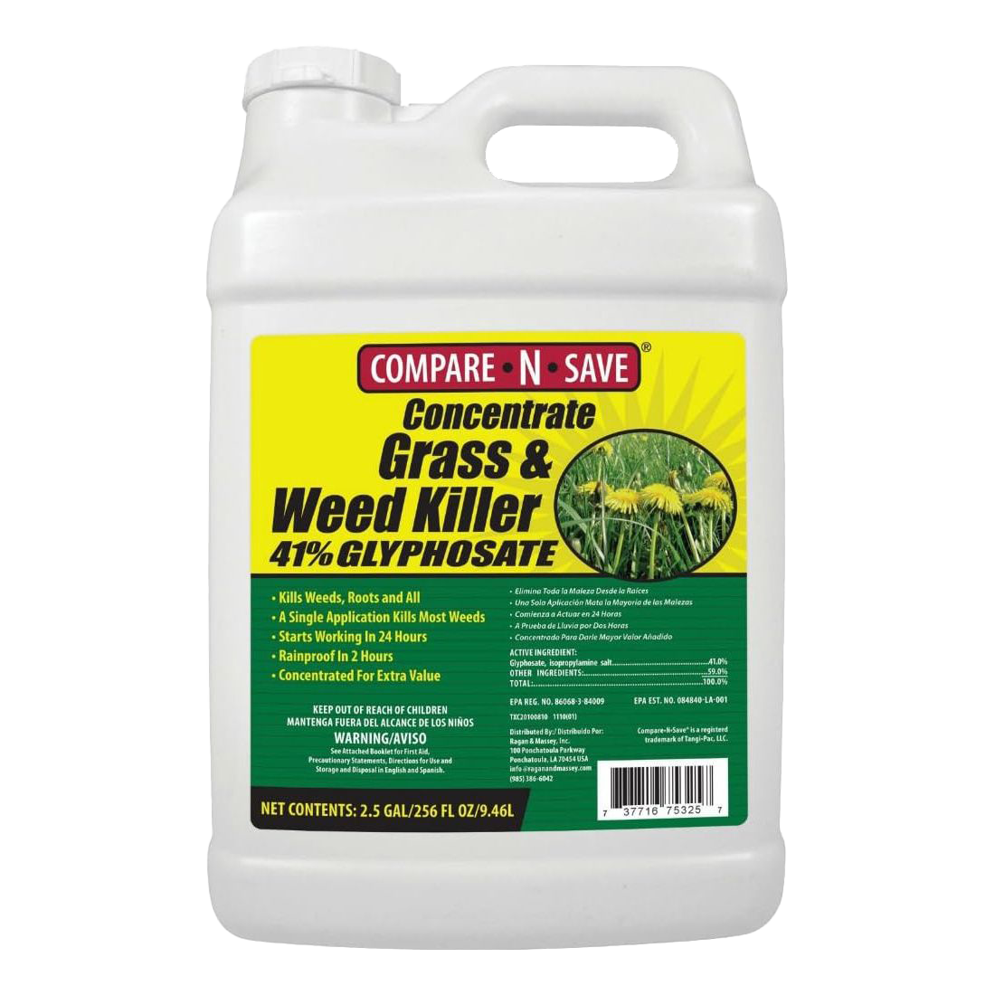 Compare-N-Save 41% Glyphosate Weed Killer Concentrate (2.5-Gallon)
