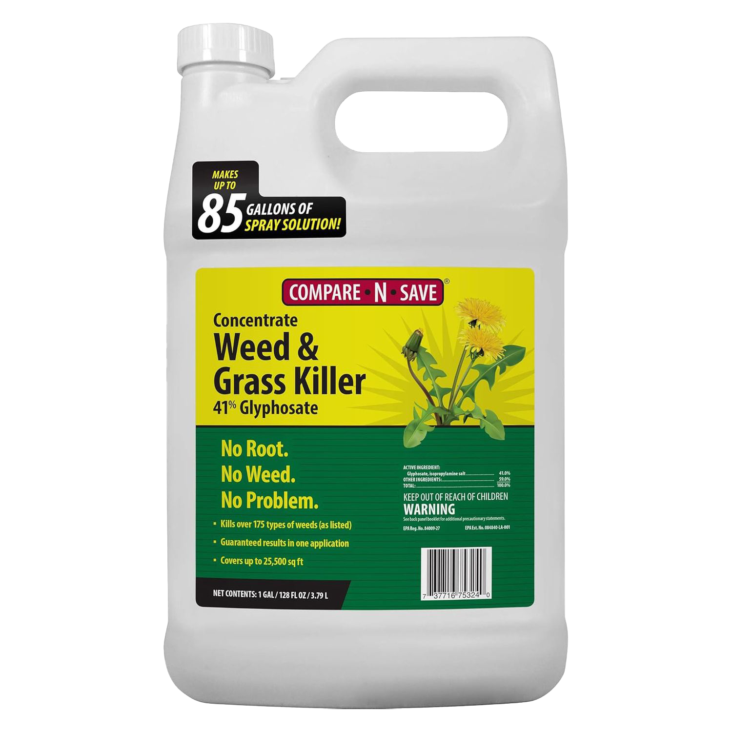 Compare-N-Save 41% Glyphosate Weed Killer Concentrate (1-Gallon)