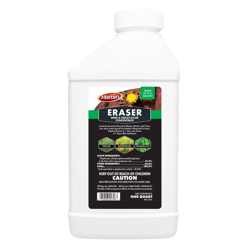 Martin&#39;s Eraser Weed &amp; Grass Killer Concentrate (1 qt)