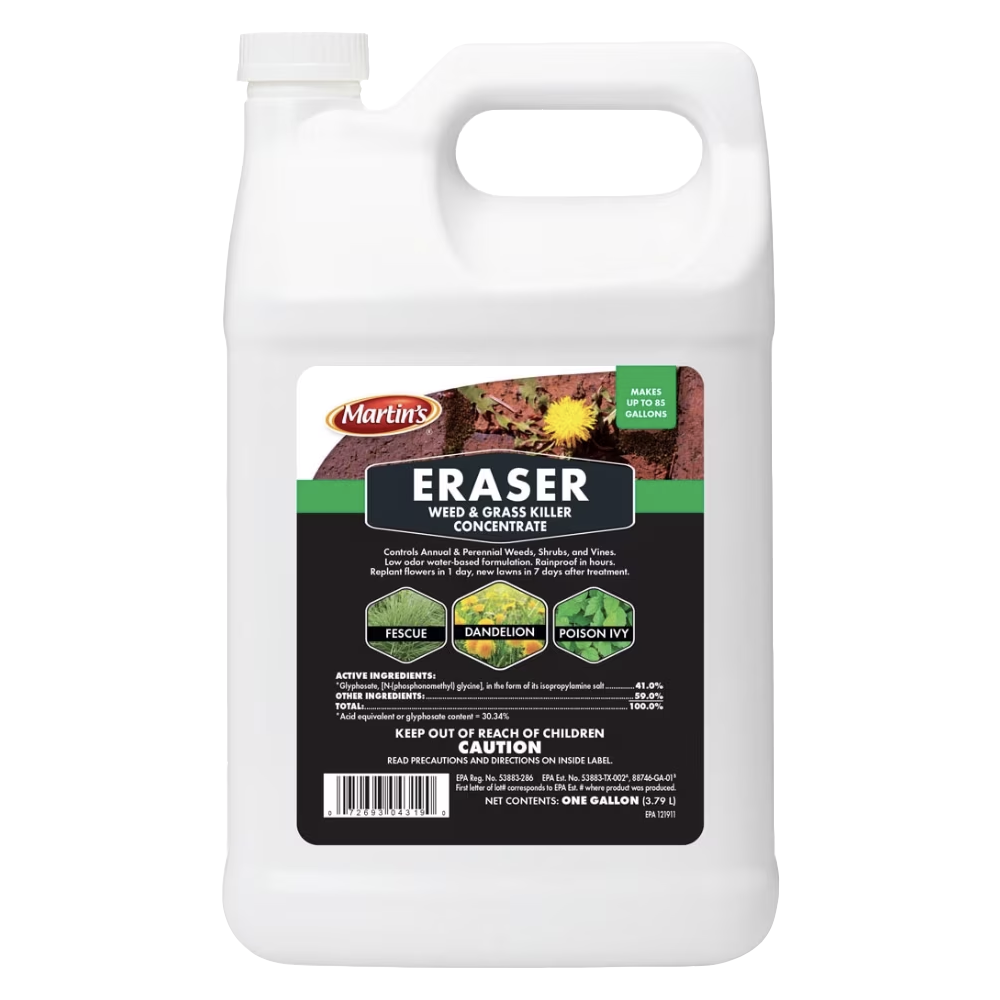 Martin&#39;s Eraser Weed and Grass Killer Concentrate (1-Gallon)