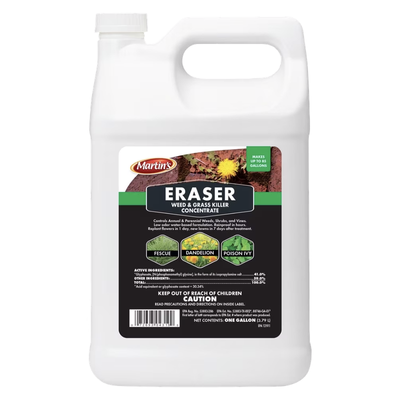 Martin&#39;s Eraser Weed and Grass Killer Concentrate (1-Gallon)
