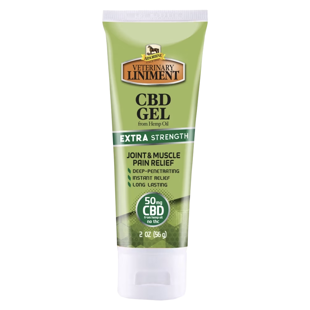 Absorbine Vet Liniment CBD Gel – Extra Strength (2 oz)
