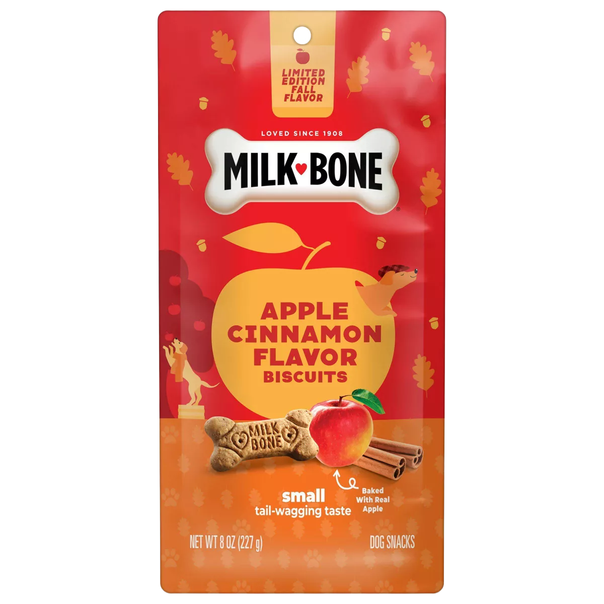 Milk-Bone Apple and Cinnamon Flavor Dog Treats (8 oz)