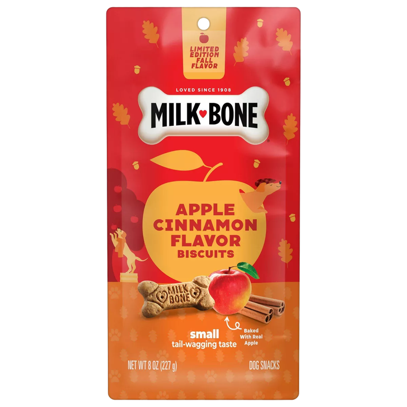 Milk-Bone Apple and Cinnamon Flavor Dog Treats (8 oz)