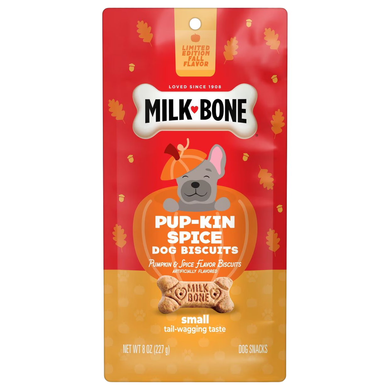 Milk-Bone PUP-KIN Spice Flavor Dog Treats (8 oz)