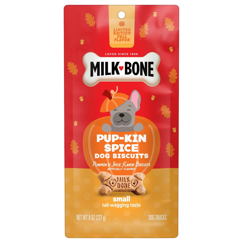 Milk-Bone PUP-KIN Spice Flavor Dog Treats (8 oz)