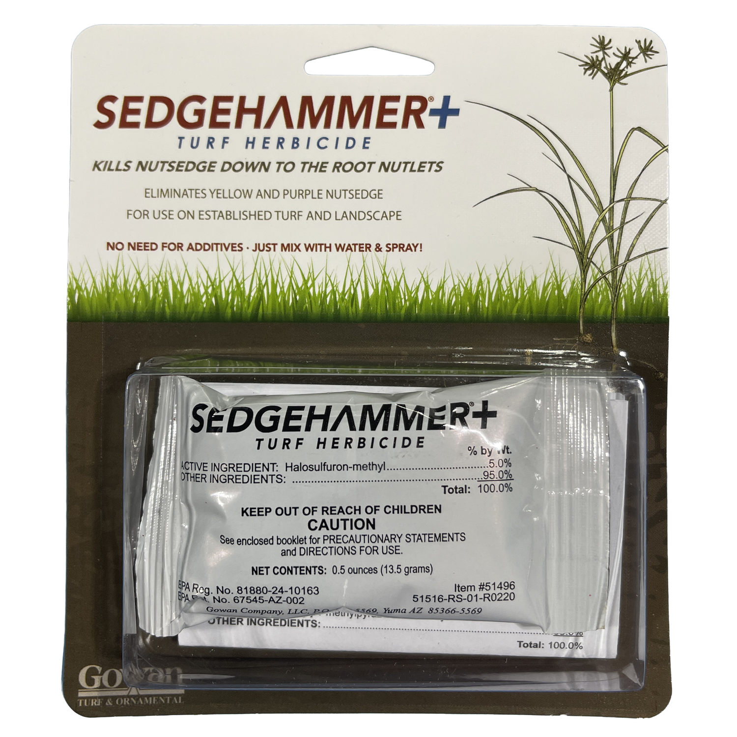 SEDGEHAMMER+ Turf Herbicide (13.5 g)