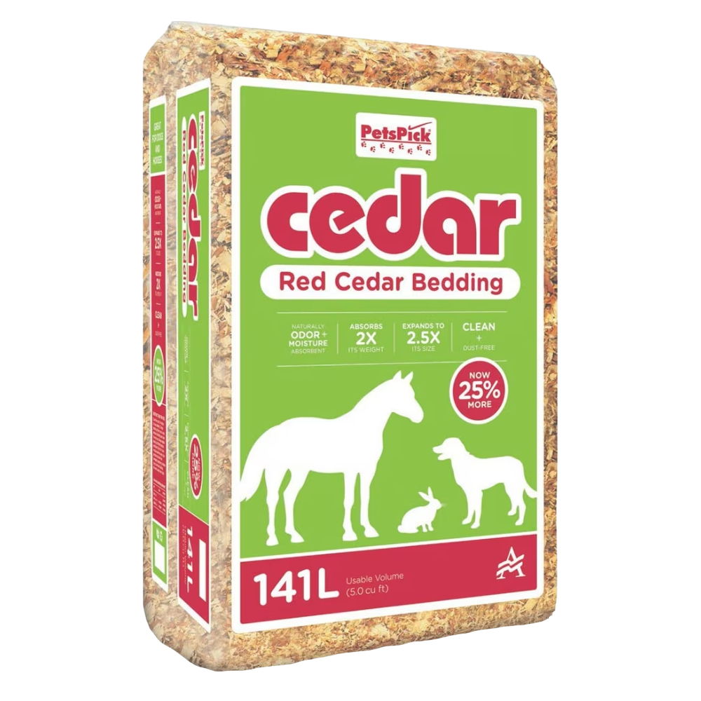 PetsPick Red Cedar Bedding (141 L)