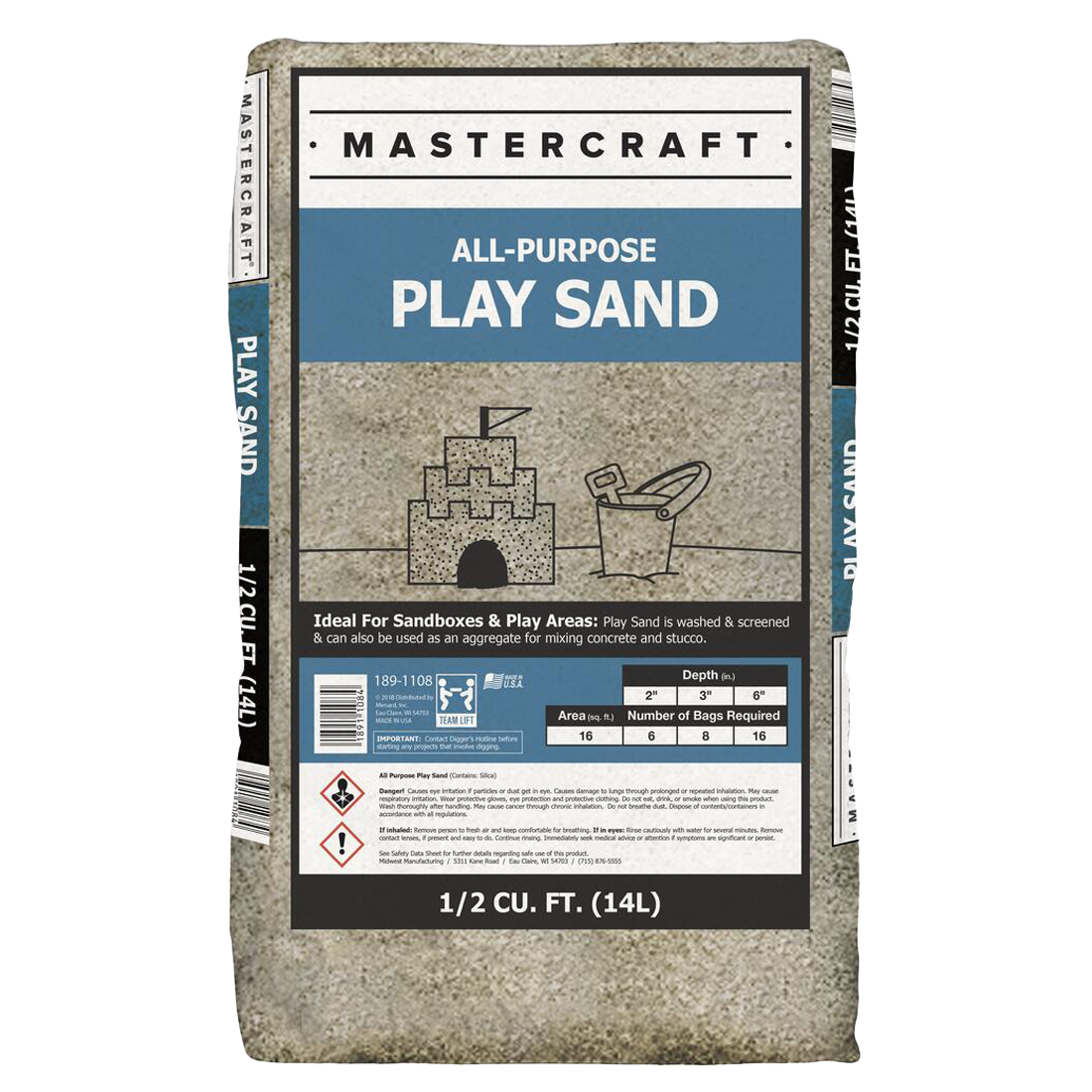 Mastercraft Play Sand (0.5 cf)