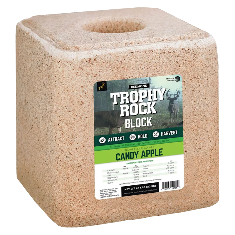 Trophy Rock Pressed Block – Candy Apple (44 lb)