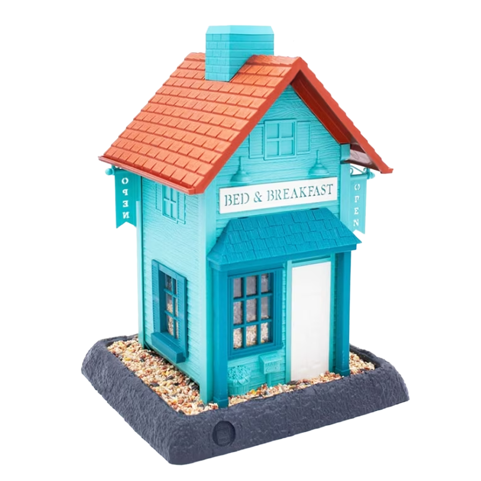 North States Village Collection Bed &amp; Breakfast Bird feeder (6.5 lb Capacity)