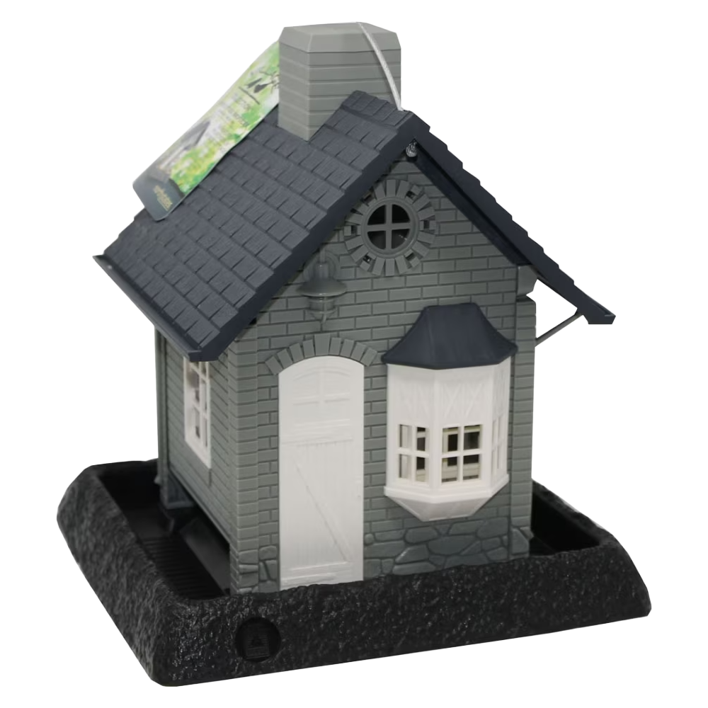 North States Village Collection Cottage-Style Bird Feeder (5 lb Capacity)