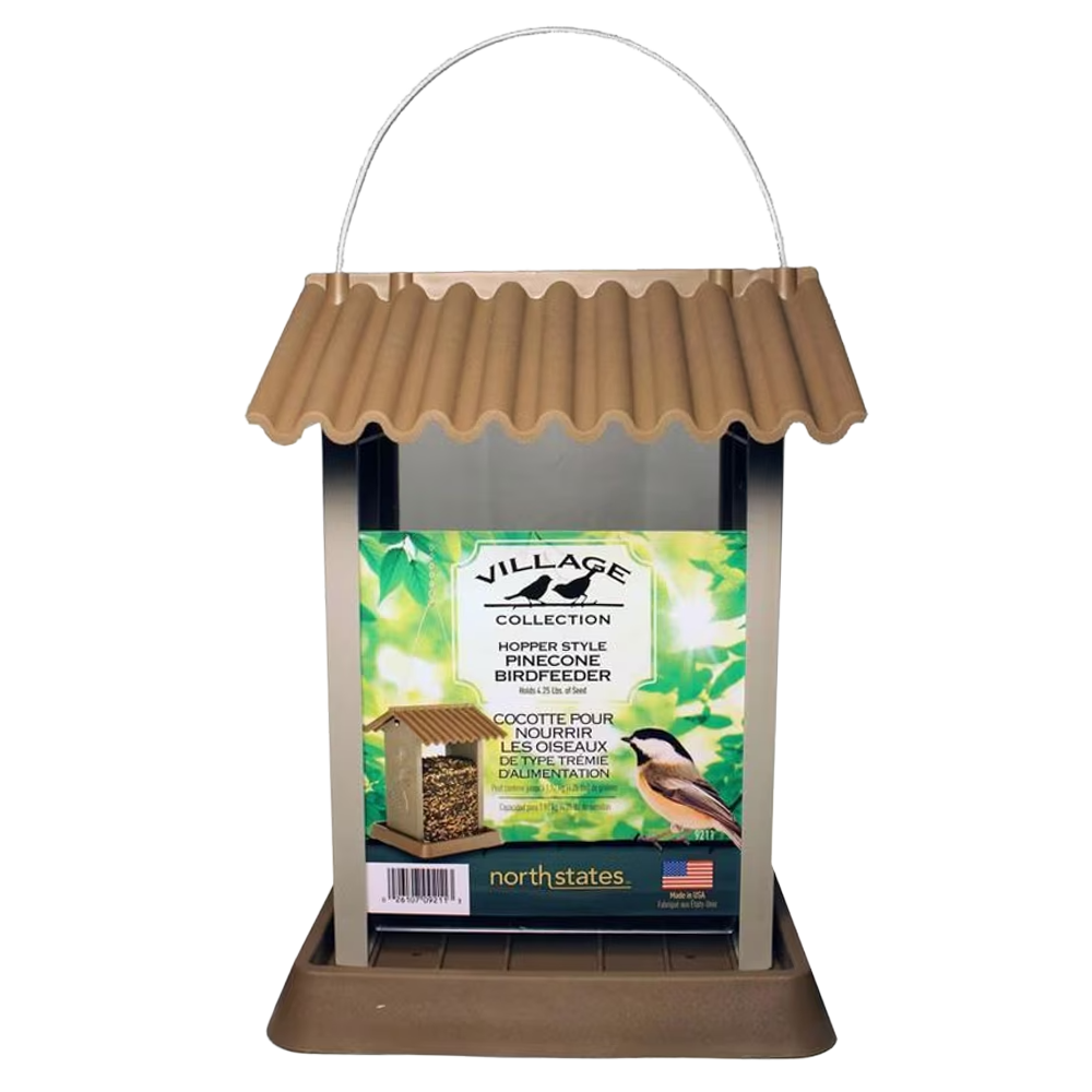 North States Village Collection Pinecone Bird Feeder (5 lb Capacity)