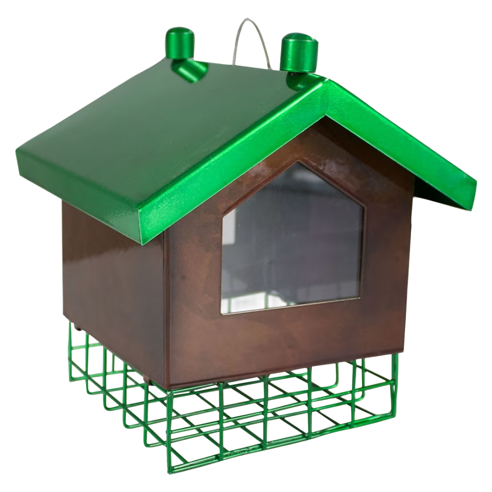 Heath Flipside Metal Suet Cage Feeder (4-5 Cake Capacity)