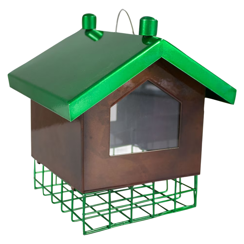 Heath Flipside Metal Suet Cage Feeder (4-5 Cake Capacity)