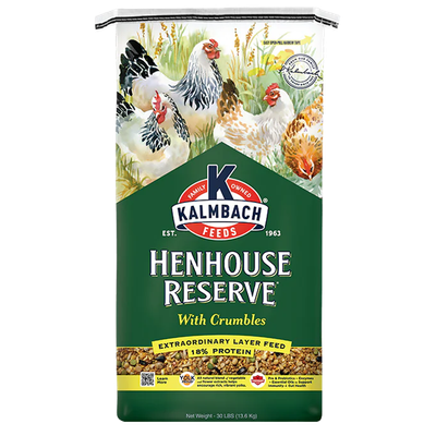 Kalmbach Henhouse Reserve® with Crumbles (30 lb)