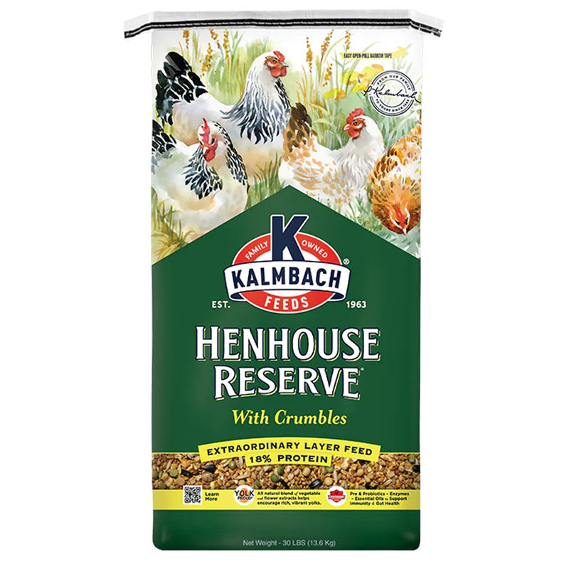 Kalmbach Henhouse Reserve® with Crumbles (30 lb)