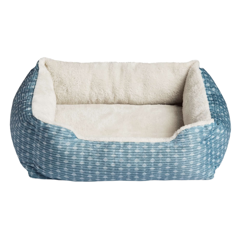 Vibrant Life Dog &amp; Cat Bed Blue &amp; White (19&quot; × 15&quot;)