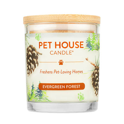 Pet House Evergreen Forest Candle (9 oz) Liberty Farm Home Garden Galion OH