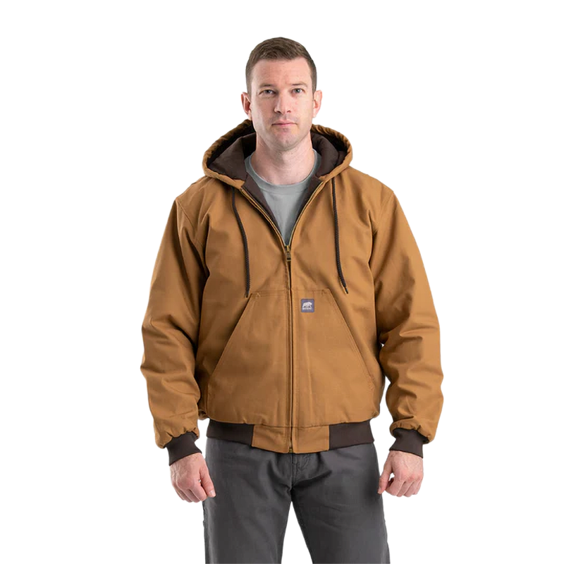 BERNE Heritage Duck Hooded Active Work Jacket