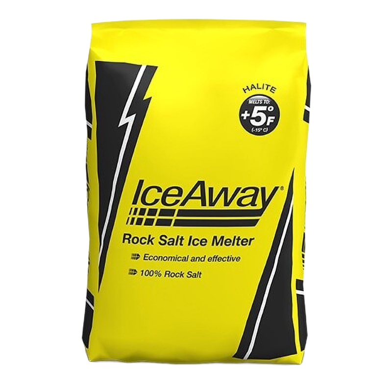 IceAway® Rock Salt Ice Melter 50 lb