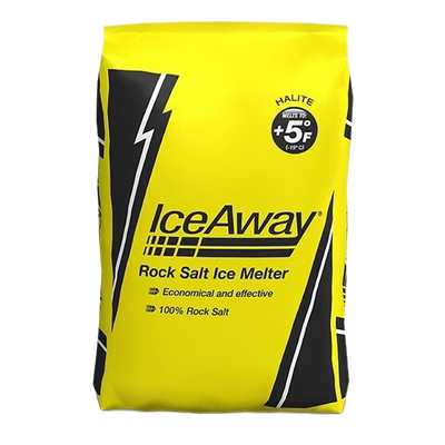 IceAway Rock Salt Ice Melter 50 lb bag — LibertyFHG Galion OH