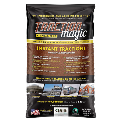 Traction Magic 45 lb traction granules for ice — LibertyFHG Galion OH