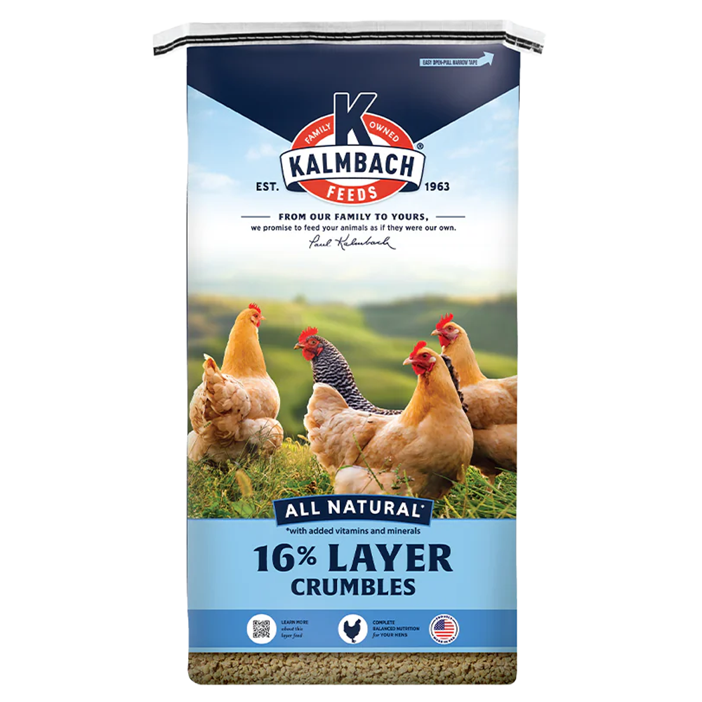Kalmbach 16% All Natural Layer Crumbles 50 lb