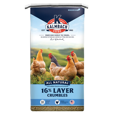 Kalmbach 16% All Natural Layer Crumbles 50 lb