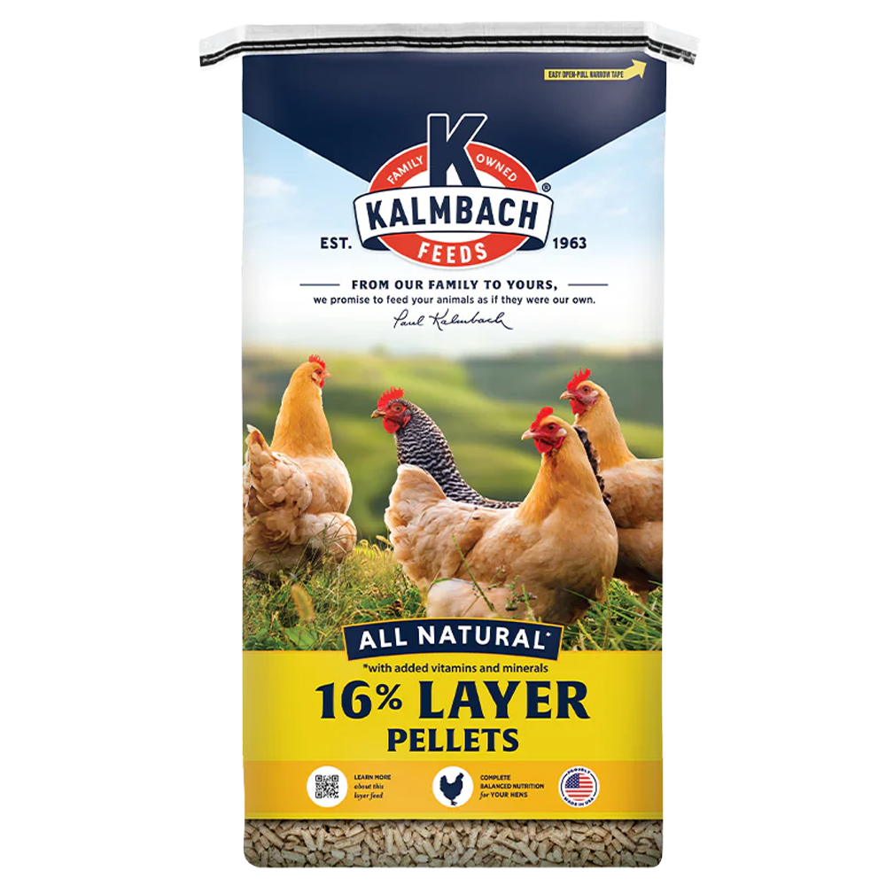 Kalmbach 16% All Natural Layer Pellets 50 lb