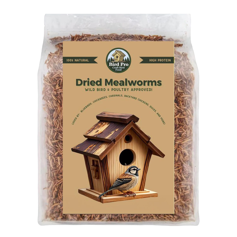 Bird Pro Dried Mealworms (2.5 lb)
