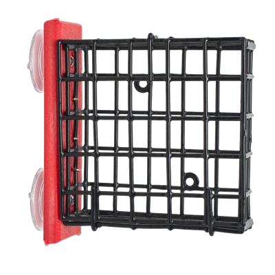 Songbird Essentials Red Suet Window Feeder Songbird Essentials Red Suet Window Feeder available at Liberty FHG Galion OH