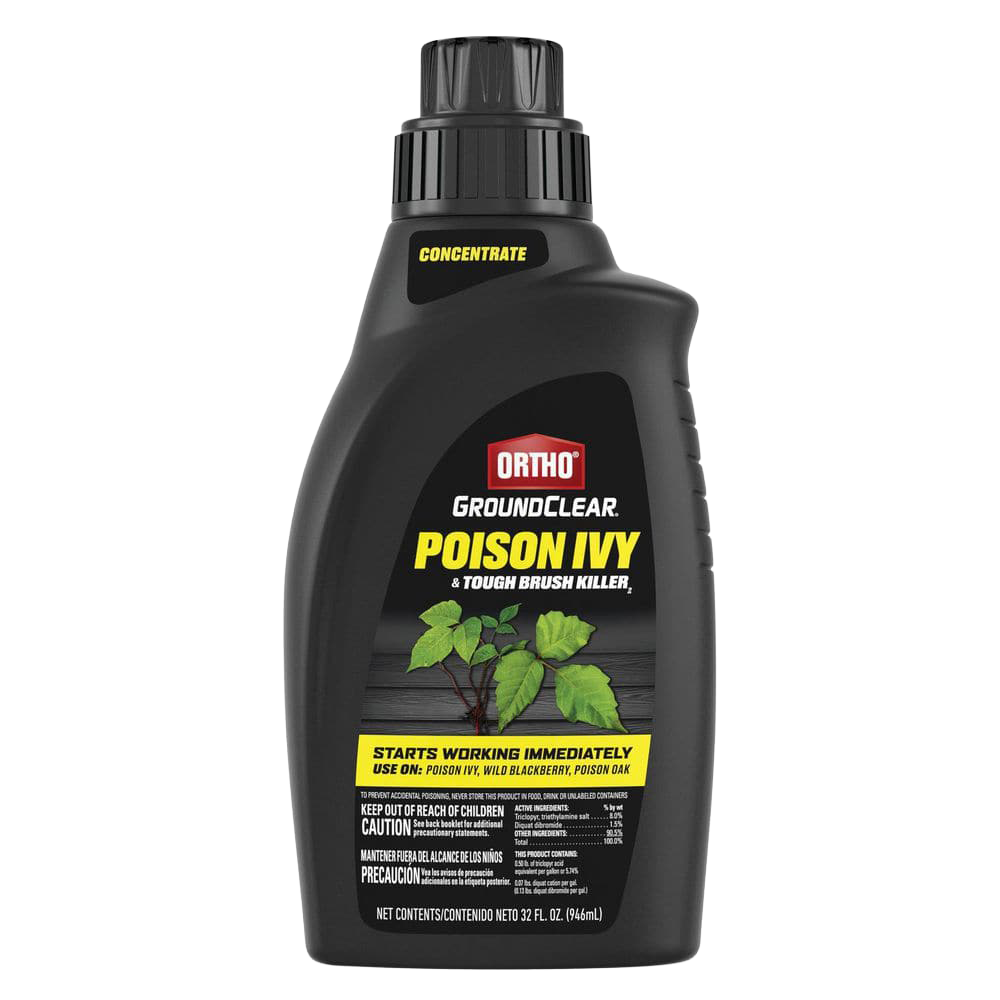Ortho GroundClear Poison Ivy &amp; Tough Brush Killer Concentrate (32 oz)