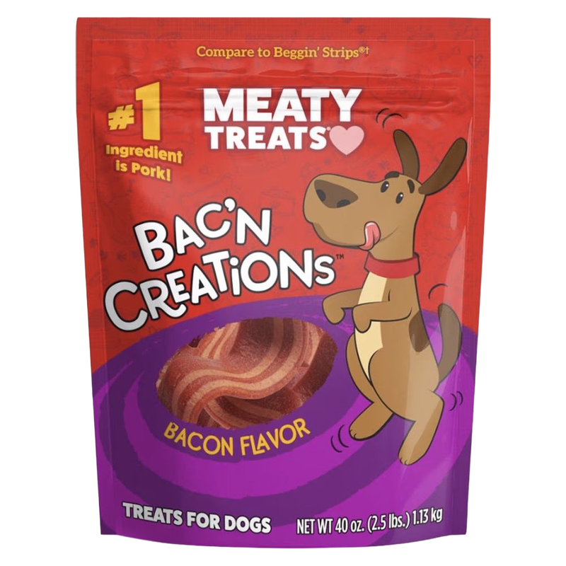 Meaty Treats Bac&#39;N Creations Bacon (40 oz)