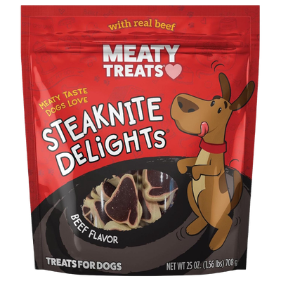 Meaty Treats Steaknite Delights Beef (25 oz) available in Galion area