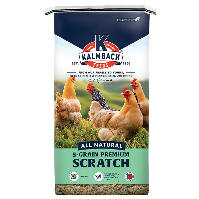 Kalmbach 5-Grain Premium Scratch Grain (50 lb)
