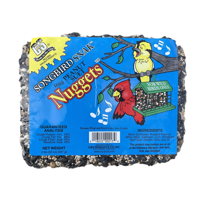 C&amp;S Songbird Snak™ with Peanut Suet Nuggets™ 2 lb