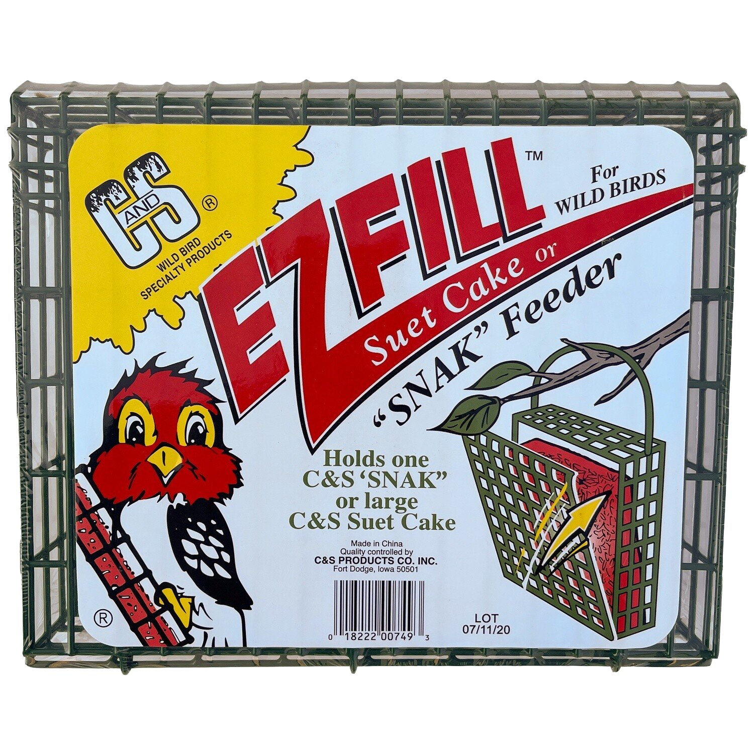 C&amp;S E-Z Fill Seed Cake &quot;Snak&quot; Feeder