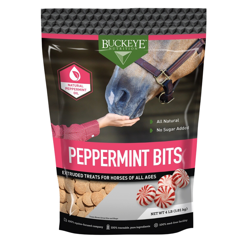Buckeye Nutrition All Natural Peppermint Bits Treats 4 lb