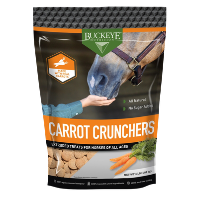Buckeye Nutrition All Natural Carrot Crunchers Treats 4 lb