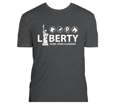 Liberty Farm, Home &amp; Garden T-Shirt long-lasting - farm supplies at Liberty Farm Home and Garden Ga…