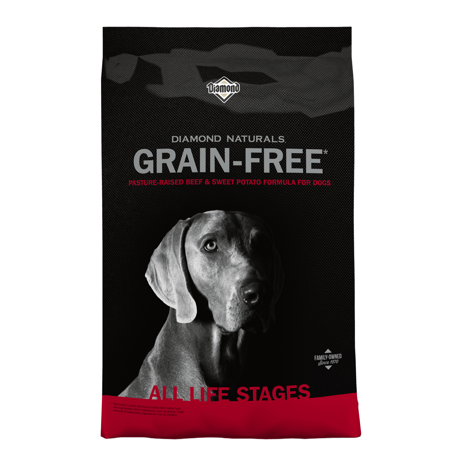 Diamond Naturals Grain Free Beef &amp; Sweet Potato 28 lb