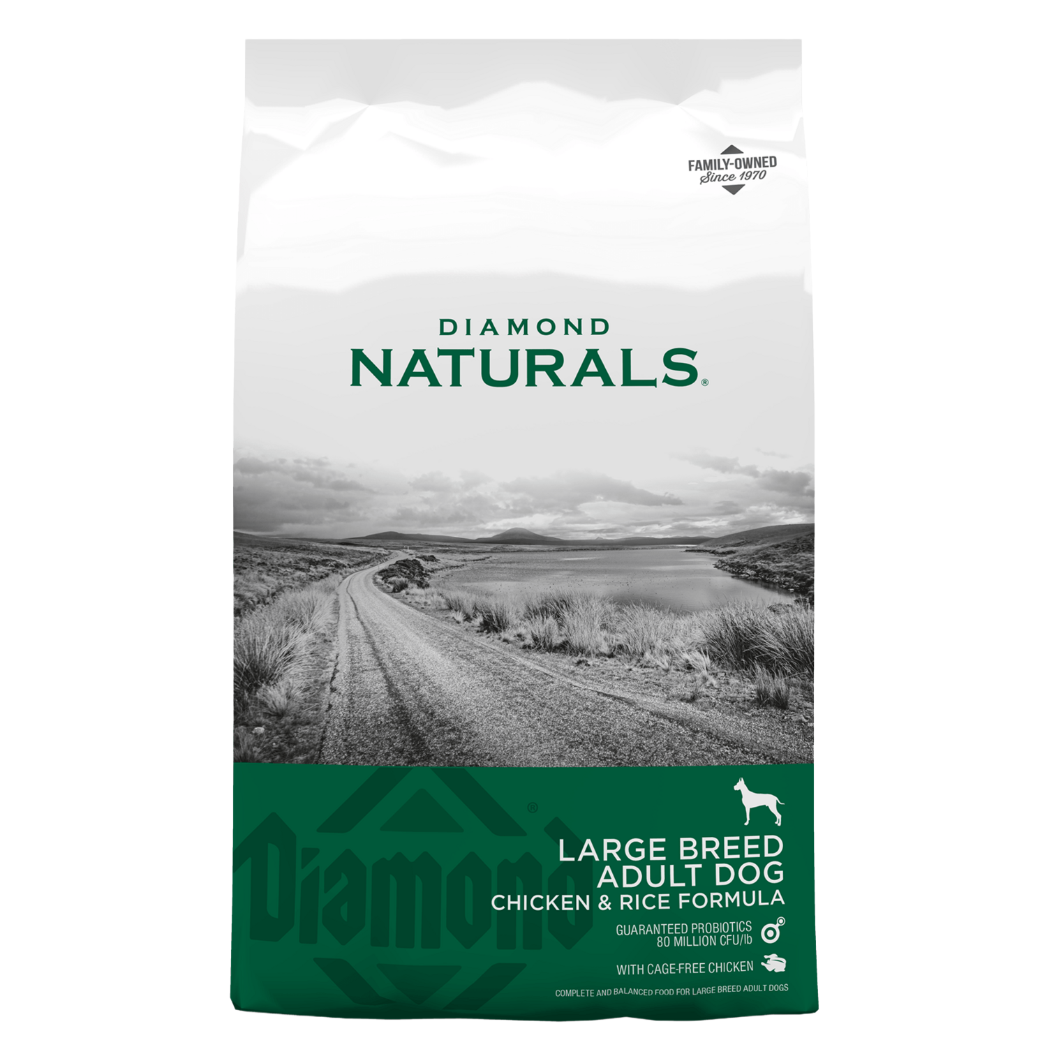 Diamond Naturals Large Breed Chicken &amp; Rice 40lb