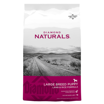 Diamond Naturals Large Breed Puppy Lamb &amp; Rice 20 lb