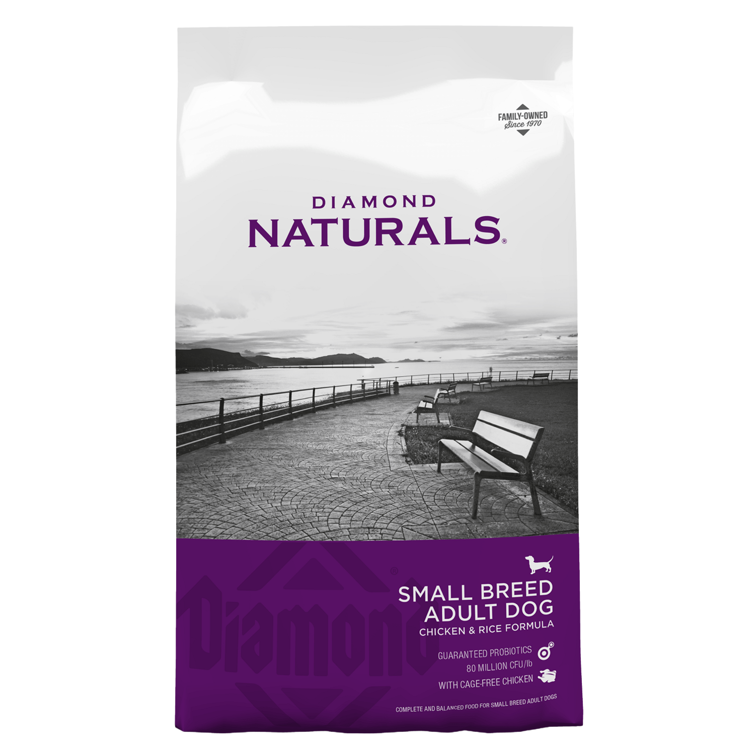 Diamond Naturals Small Breed Chicken &amp; Rice 18 lb