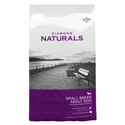 Diamond Naturals Small Breed Chicken &amp; Rice 18 lb