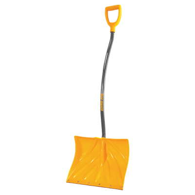 Front view of True Temper 18 inch snow pusher shovel — LibertyFHG Galion OH