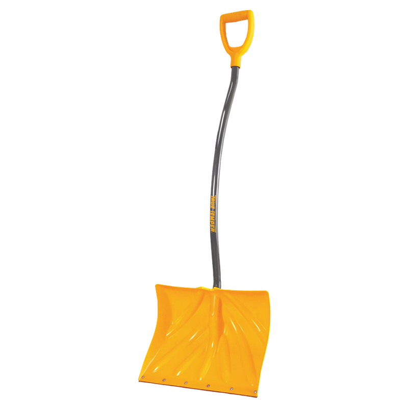 Front view of True Temper 18 inch snow pusher shovel — LibertyFHG Galion OH